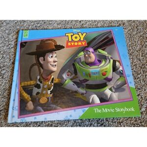 VINTAGE TOY STORY THE MOVIE STORYBOOK 1996
